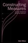 Constructing Measures : An Item Response Modeling Approach - eBook