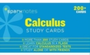 Calculus SparkNotes Study Cards - Book