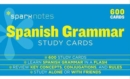 Spanish Grammar SparkNotes Study Cards - Book