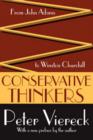 Conservative Thinkers : From John Adams to Winston Churchill - Book