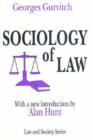The Sociology of Law : Classical and Contemporary Perspectives - Book
