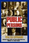 Public Persons - Book