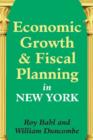 Economic Growth and Fiscal Planning in New York - Book