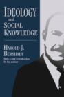 Ideology and Social Knowledge - Book