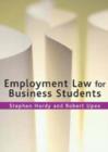Employment Law for Business Students - Book
