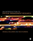 An Introduction to Critical Management Research - Book