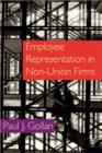 Employee Representation in Non-Union Firms - Book