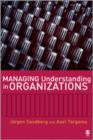 Managing Understanding in Organizations - Book