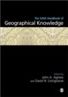 The SAGE Handbook of Geographical Knowledge - Book