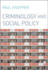 Criminology and Social Policy - Book