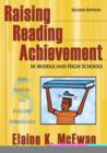Raising Reading Achievement in Middle and High Schools : Five Simple-to-Follow Strategies - Book