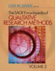 The SAGE Encyclopedia of Qualitative Research Methods - Book