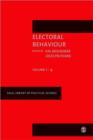 Electoral Behaviour - Book
