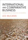 International and Comparative Business : Foundations of Political Economies - Book