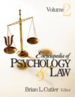 Encyclopedia of Psychology and Law - Book