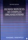 Human Services as Complex Organizations - Book