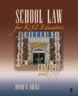 School Law for K-12 Educators : Concepts and Cases - Book