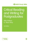 Critical Reading and Writing for Postgraduates - Book