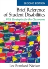 Brief Reference of Student Disabilities : ...With Strategies for the Classroom - Book