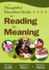 The Thoughtful Education Guide to Reading for Meaning - Book
