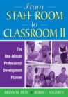 From Staff Room to Classroom II : The One-Minute Professional Development Planner - Book