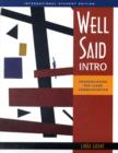 International Student Edition for Well Said Intro - Book