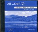 All Clear 3e-STD Audio CD - Book