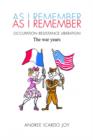 As I Remember : The War Years - Book