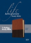 KJV Life Application Study Bible Tutone Brown/Tan - Book