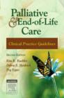 Palliative and End-of-Life Care : Clinical Practice Guidelines - Book