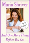 And One More Thing Before You Go... - eBook