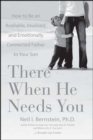 There When He Needs You : How to Be an Available, Involved, and Emotionally Connected Father to Your Son - eBook