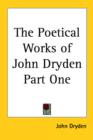 The Poetical Works of John Dryden Part One - Book
