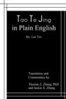 Tao Te Jing in Plain English - Book