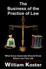 The Business of the Practice of Law : What Every Associate Should Know About Law Firm Life - Book