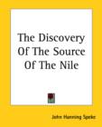 The Discovery Of The Source Of The Nile - Book