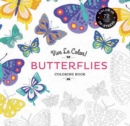Vive Le Color! Butterflies (Coloring Book) : Color In; De-stress (72 Tear-out Pages) - Book