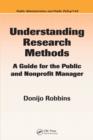 Understanding Research Methods : A Guide for the Public and Nonprofit Manager - eBook