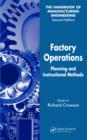 Factory Operations : Planning and Instructional Methods - eBook