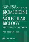 Concise Dictionary of Biomedicine and Molecular Biology - eBook