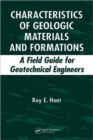 Characteristics of Geologic Materials and Formations : A Field Guide for Geotechnical Engineers - Book