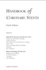 Handbook of Coronary Stents - eBook