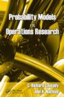 Probability Models in Operations Research - Book