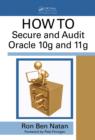 HOWTO Secure and Audit Oracle 10g and 11g - eBook