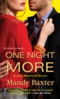 One Night More - Book