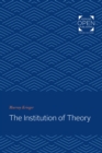 The Institution of Theory - eBook