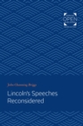 Lincoln's Speeches Reconsidered - eBook