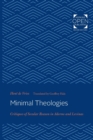 Minimal Theologies : Critiques of Secular Reason in Adorno and Levinas - Book