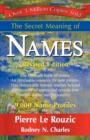 The Secret Meaning of Names - Book