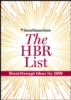 The HBR List: Breakthrough Ideas for 2009 - Book